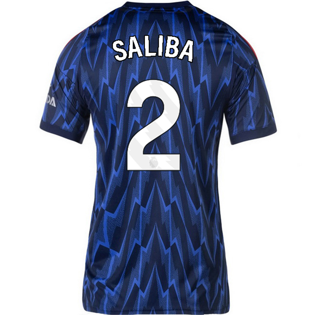2025/26 William Saliba #2 Away Women's Soccer Jersey