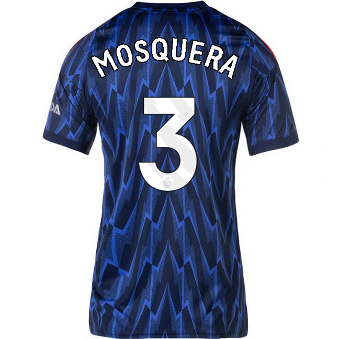 2025/26 Cristhian Mosquera #3 Away Women's Soccer Jersey