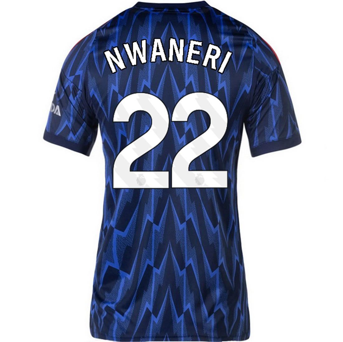 2025/26 Ethan Nwaneri #22 Away Women's Soccer Jersey