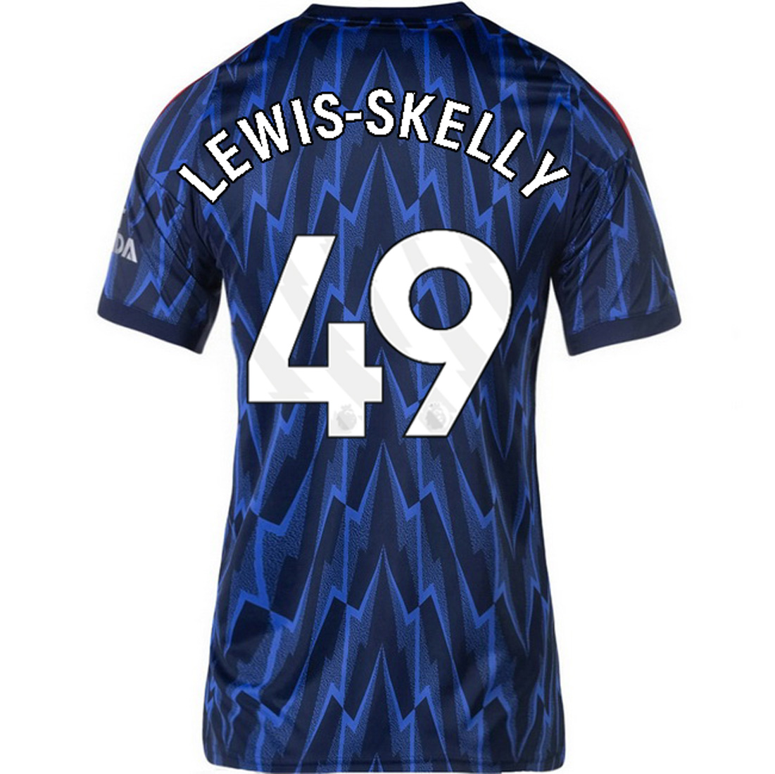2025/26 Myles Lewis-Skelly #49 Away Women's Soccer Jersey