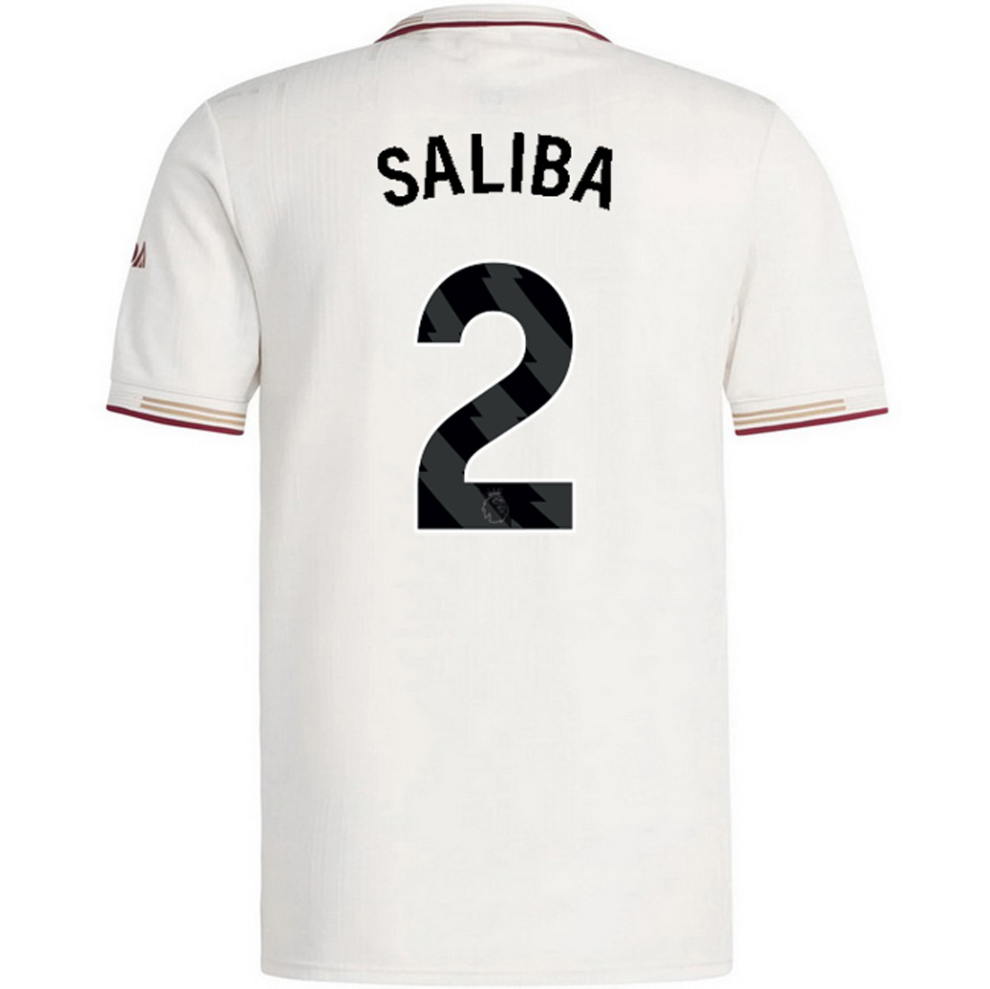 2025/26 William Saliba #2 Third Men's Soccer Jersey