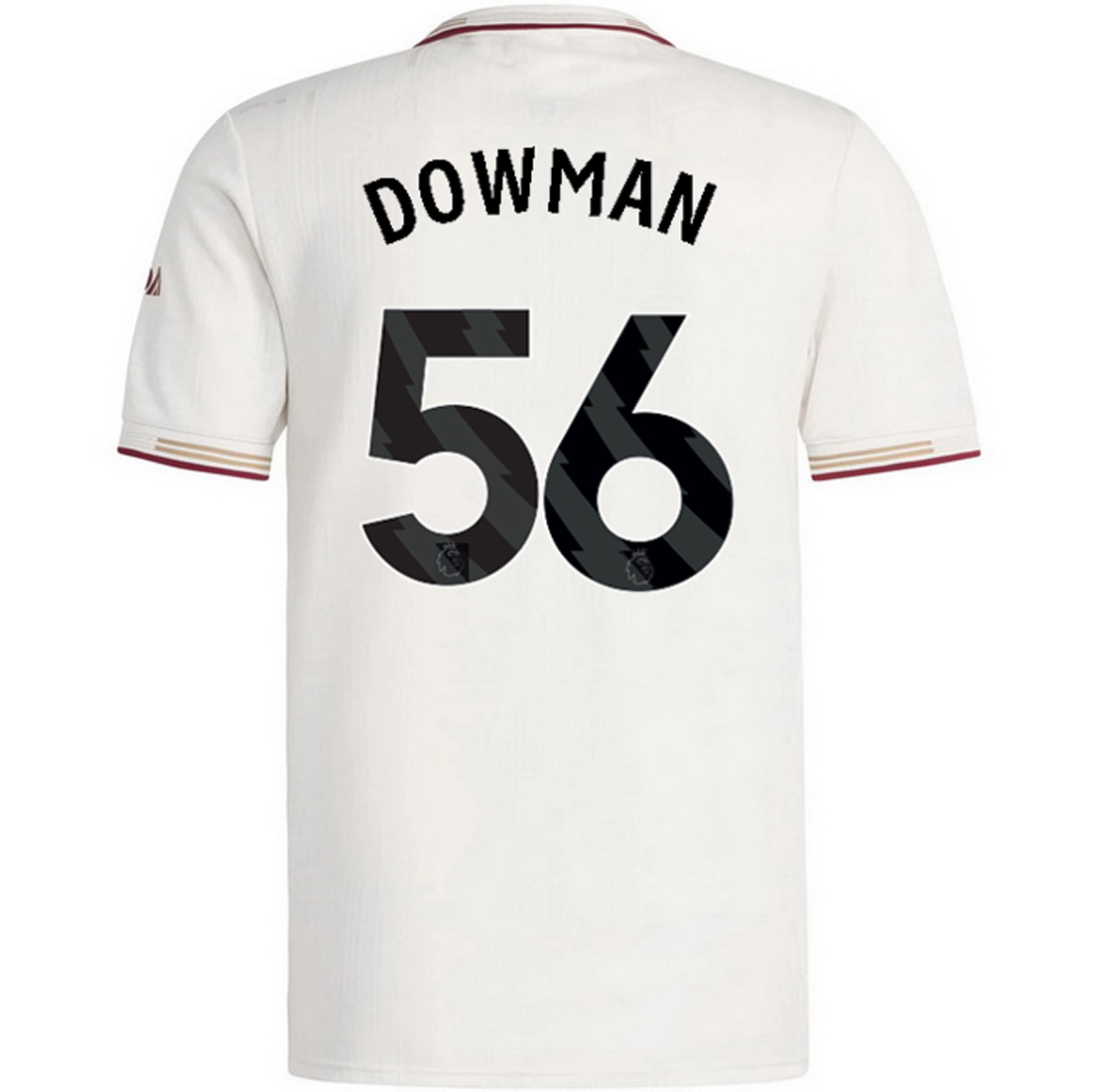 2025/26 Max Dowman #56 Third Men's Soccer Jersey