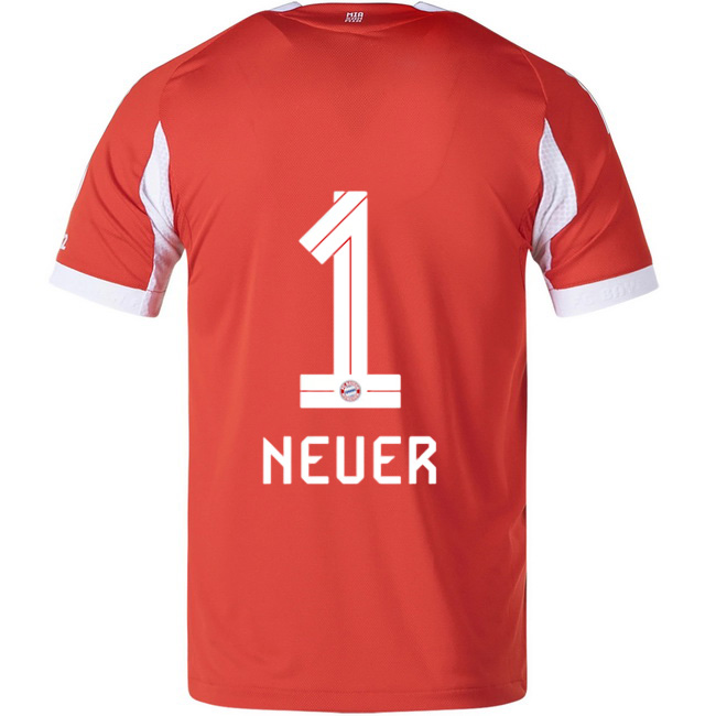 2025/26 Manuel Neuer #1 Home Men's Soccer Jersey