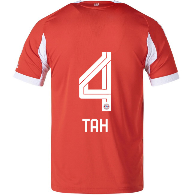 2025/26 Jonathan Tah #4 Home Men's Soccer Jersey