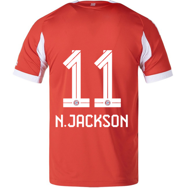 2025/26 Nicolas Jackson #11 Home Men's Soccer Jersey