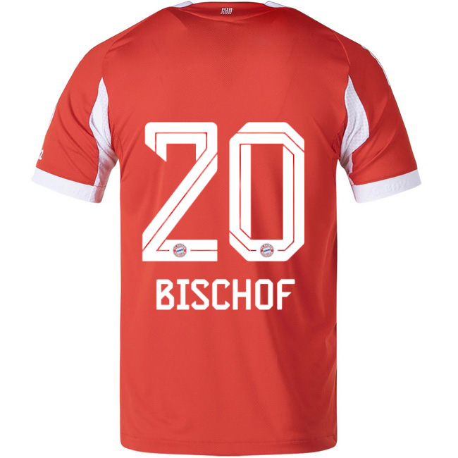 2025/26 Tom Bischof #20 Home Men's Soccer Jersey