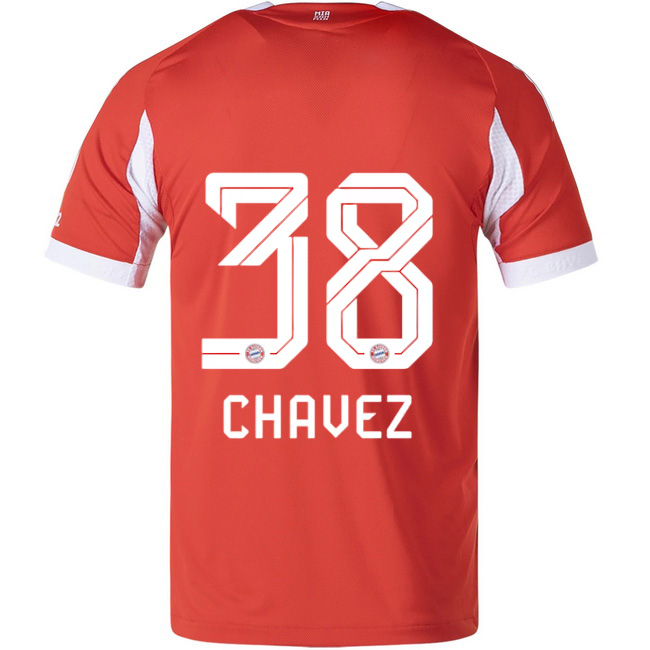 2025/26 Felipe Chavez #38 Home Men's Soccer Jersey
