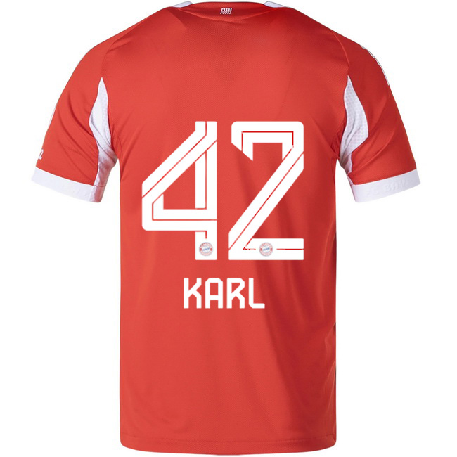 2025/26 Lennart Karl #42 Home Men's Soccer Jersey