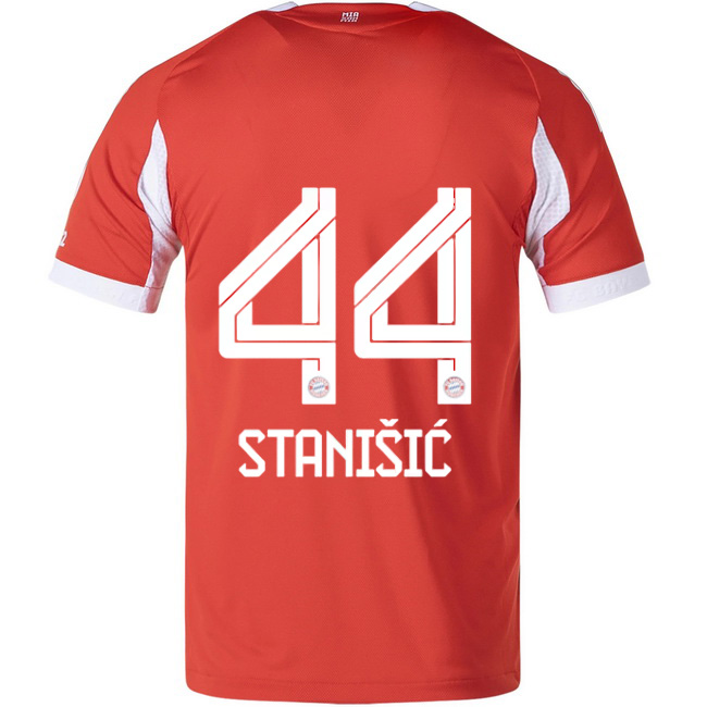 2025/26 Josip Stanisic #44 Home Men's Soccer Jersey