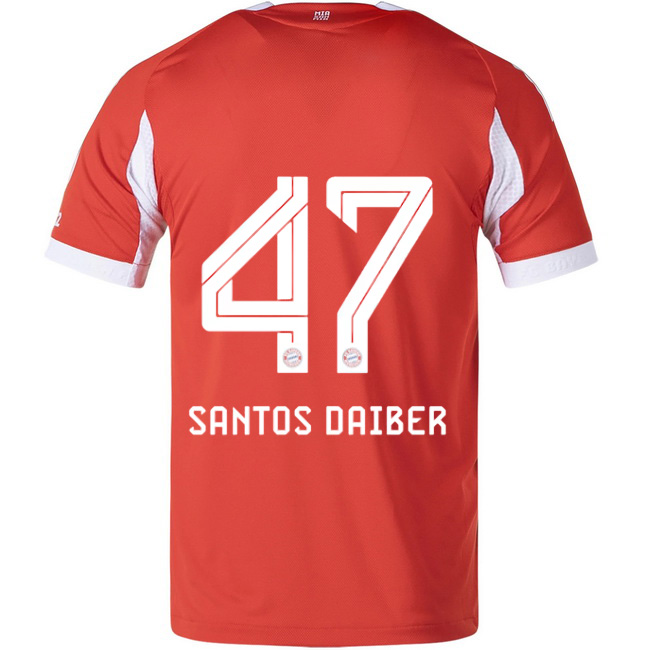 2025/26 David Santos Daiber #47 Home Men's Soccer Jersey