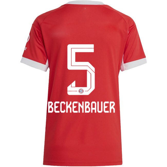 2025/26 Franz Beckenbauer #5 Home Women's Soccer Jersey