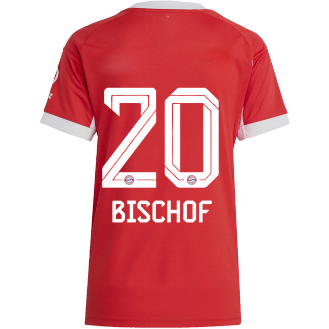 2025/26 Tom Bischof #20 Home Women's Soccer Jersey