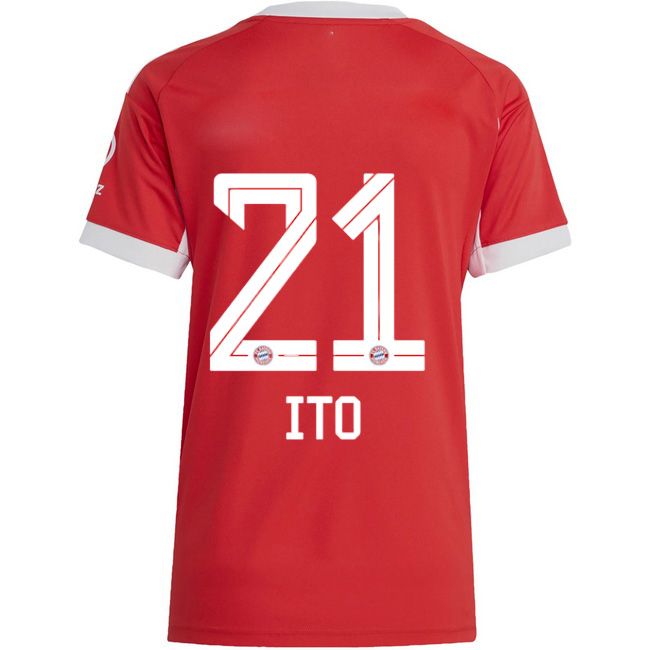 2025/26 Hiroki Ito #21 Home Women's Soccer Jersey