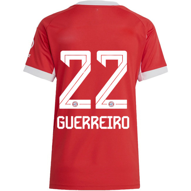 2025/26 Raphael Guerreiro #22 Home Women's Soccer Jersey