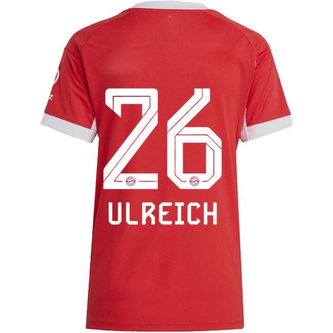 2025/26 Sven Ulreich #26 Home Women's Soccer Jersey