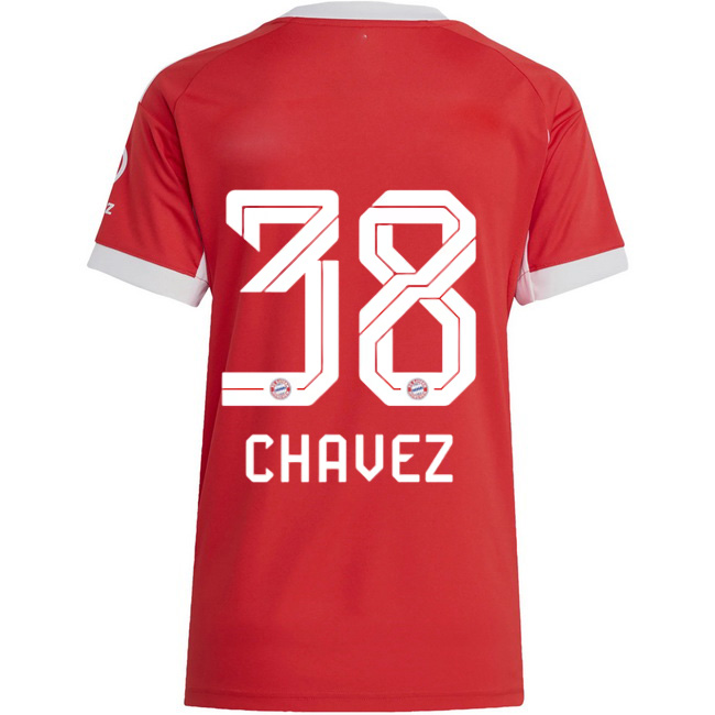 2025/26 Felipe Chavez #38 Home Women's Soccer Jersey