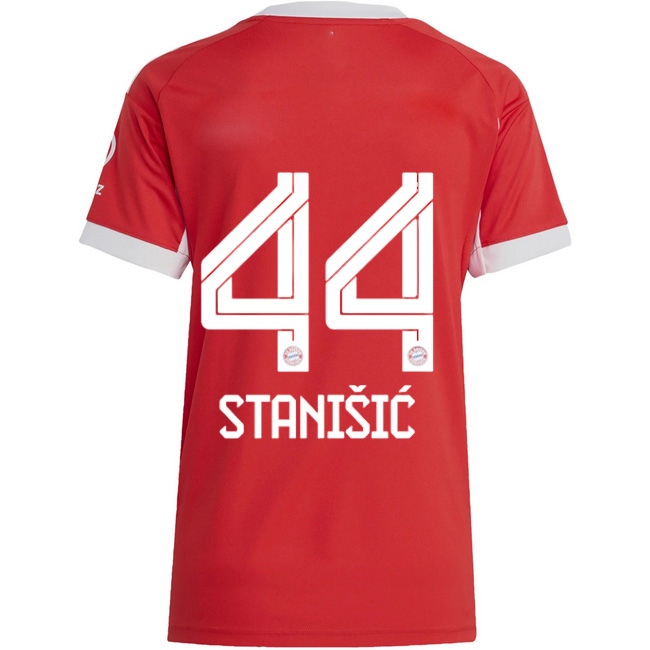 2025/26 Josip Stanisic #44 Home Women's Soccer Jersey