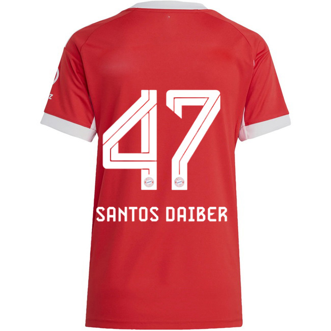 2025/26 David Santos Daiber #47 Home Women's Soccer Jersey