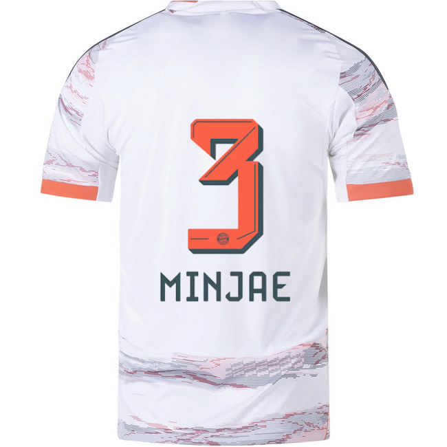 2025/26 Min-jae Kim #3 Away Men's Soccer Jersey
