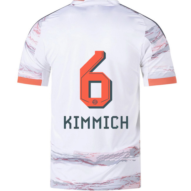 2025/26 Joshua Kimmich #6 Away Men's Soccer Jersey