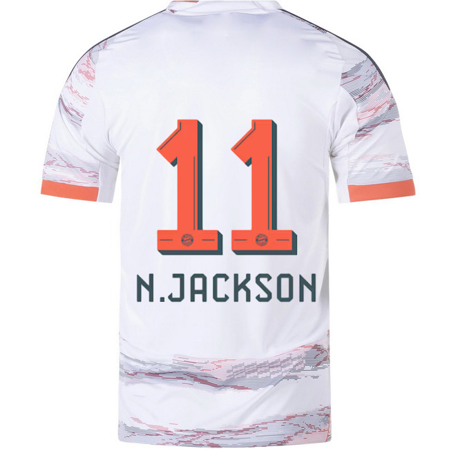 2025/26 Nicolas Jackson #11 Away Men's Soccer Jersey