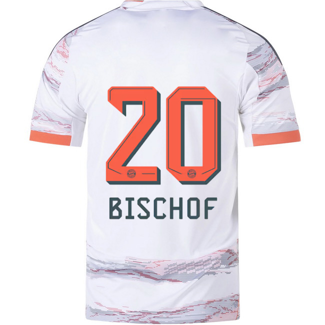 2025/26 Tom Bischof #20 Away Men's Soccer Jersey