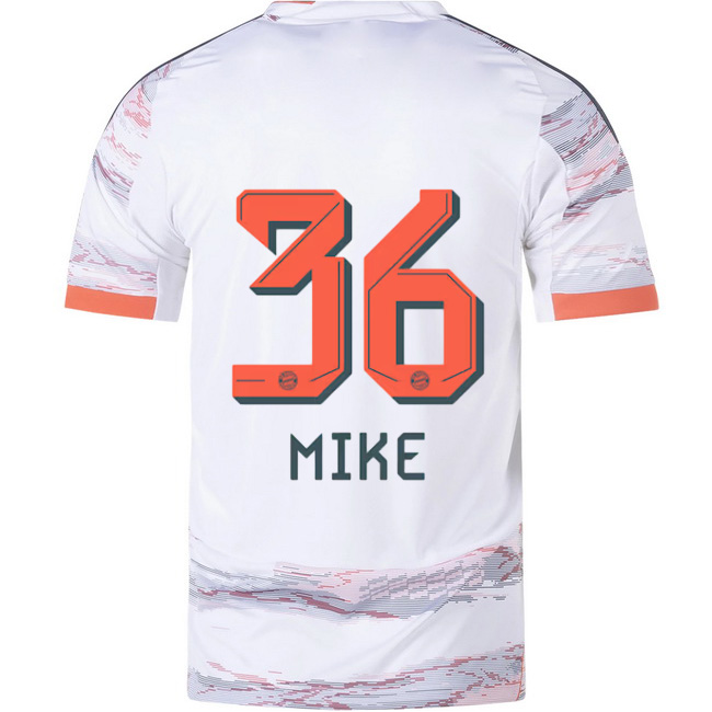 2025/26 Wisdom Mike #36 Away Men's Soccer Jersey