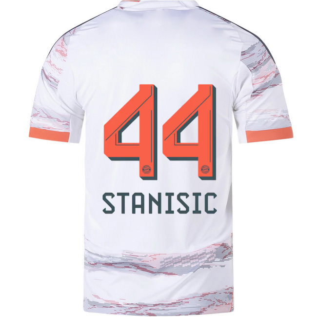 2025/26 Josip Stanisic #44 Away Men's Soccer Jersey