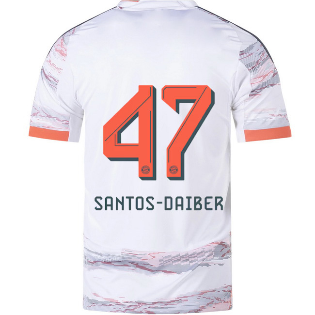 2025/26 David Santos Daiber #47 Away Men's Soccer Jersey