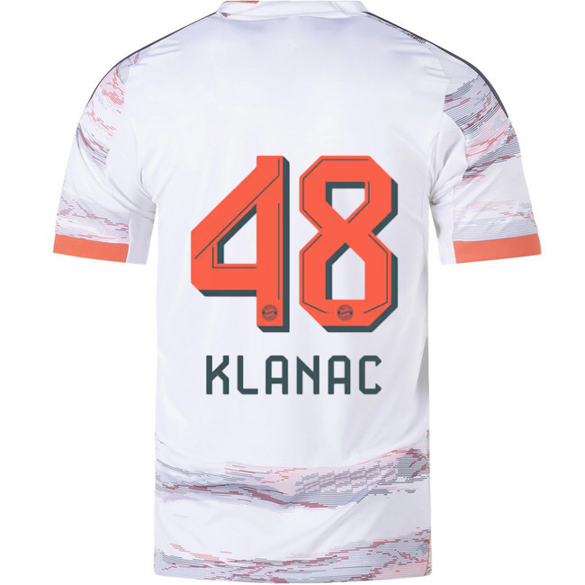 2025/26 Leon Klanac #48 Away Men's Soccer Jersey