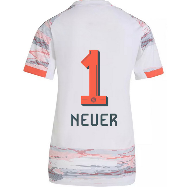 2025/26 Manuel Neuer #1 Away Women's Soccer Jersey