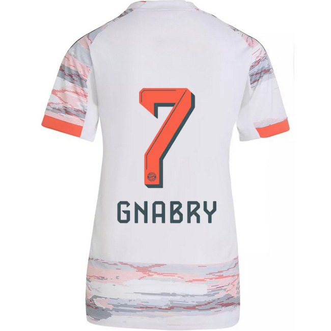 2025/26 Serge Gnabry #7 Away Women's Soccer Jersey