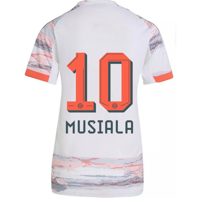 2025/26 Jamal Musiala #10 Away Women's Soccer Jersey