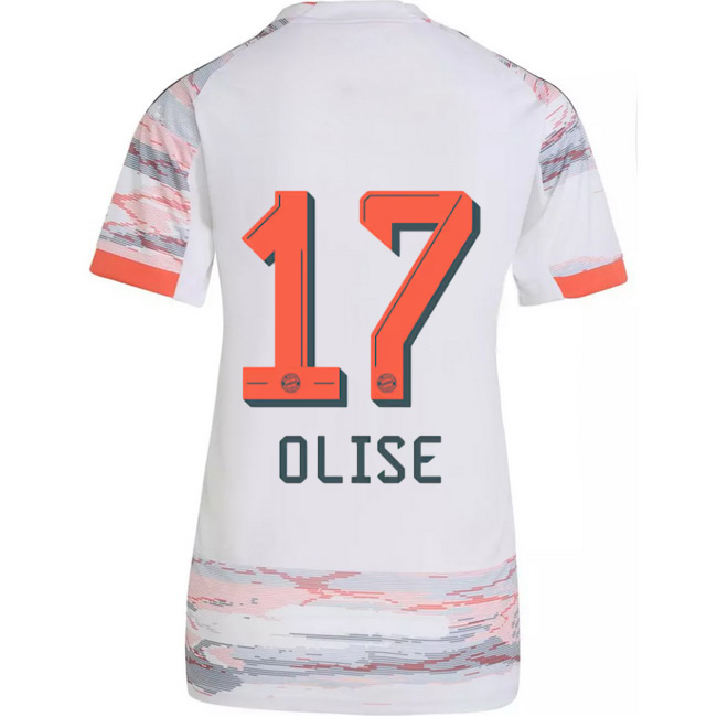 2025/26 Michael Olise #17 Away Women's Soccer Jersey