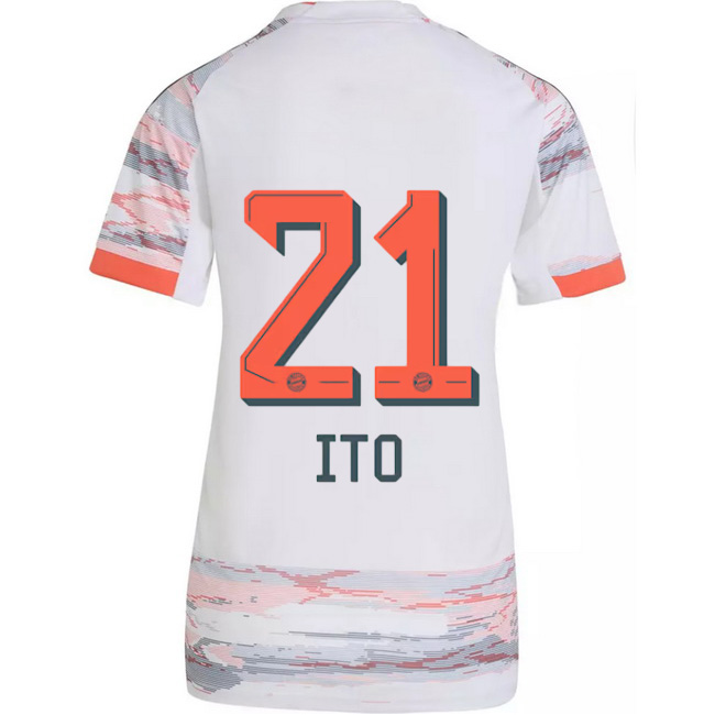 2025/26 Hiroki Ito #21 Away Women's Soccer Jersey