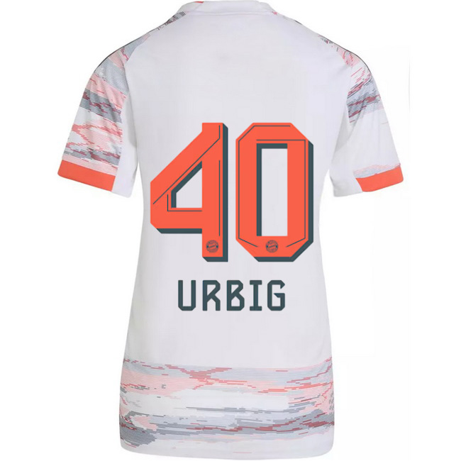 2025/26 Jonas Urbig #40 Away Women's Soccer Jersey
