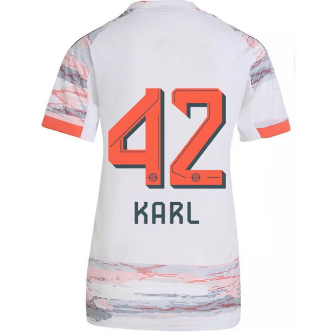 2025/26 Lennart Karl #42 Away Women's Soccer Jersey
