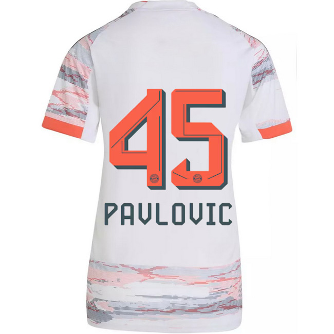 2025/26 Aleksandar Pavlovic #45 Away Women's Soccer Jersey