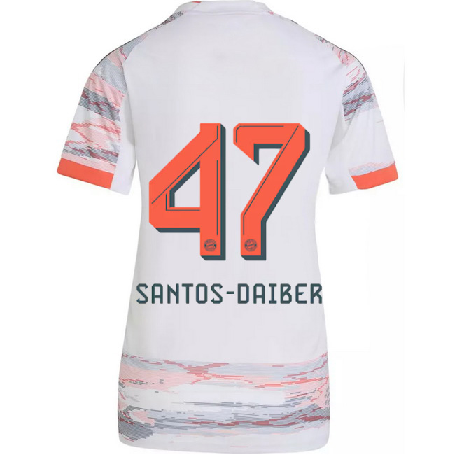 2025/26 David Santos Daiber #47 Away Women's Soccer Jersey