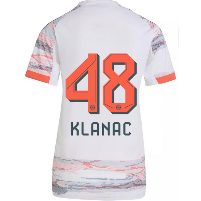 2025/26 Leon Klanac #48 Away Women's Soccer Jersey