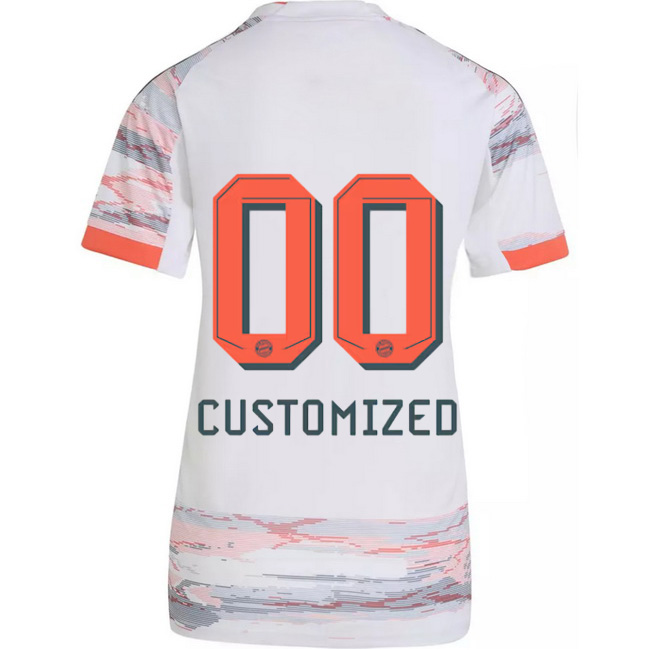 2025/26 Customized O #00 Away Women's Soccer Jersey