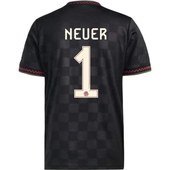 2025/26 Manuel Neuer #1 Third Men's Soccer Jersey