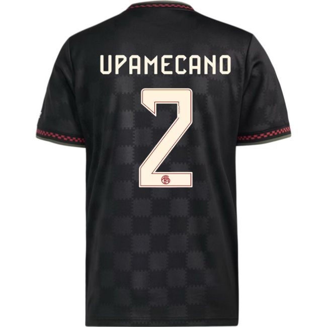 2025/26 Dayot Upamecano #2 Third Men's Soccer Jersey