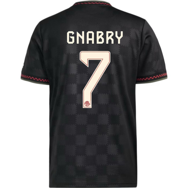 2025/26 Serge Gnabry #7 Third Men's Soccer Jersey