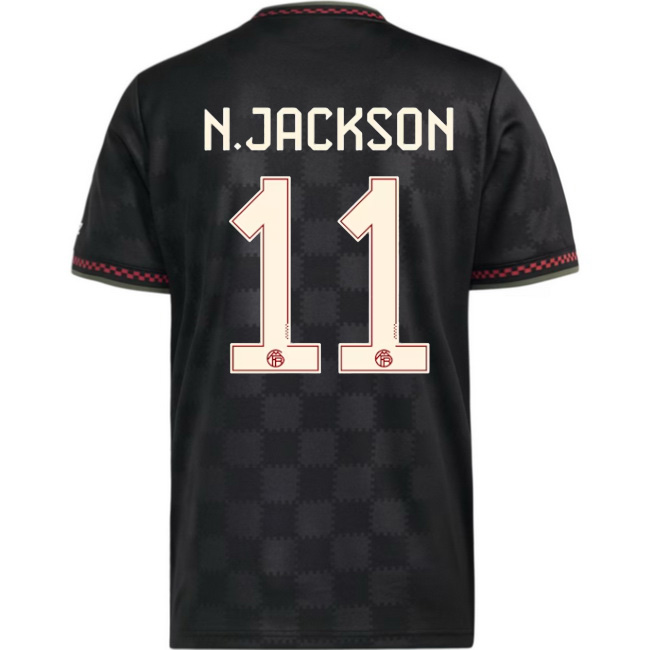 2025/26 Nicolas Jackson #11 Third Men's Soccer Jersey