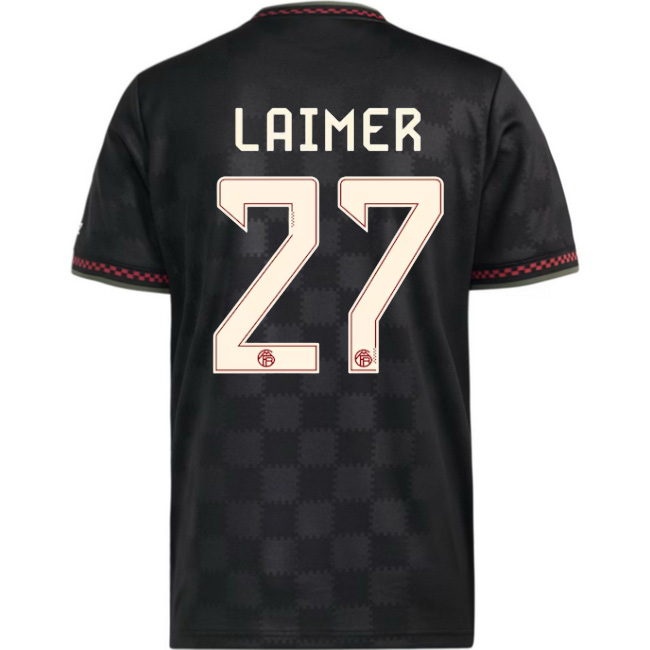 2025/26 Konrad Laimer #27 Third Men's Soccer Jersey