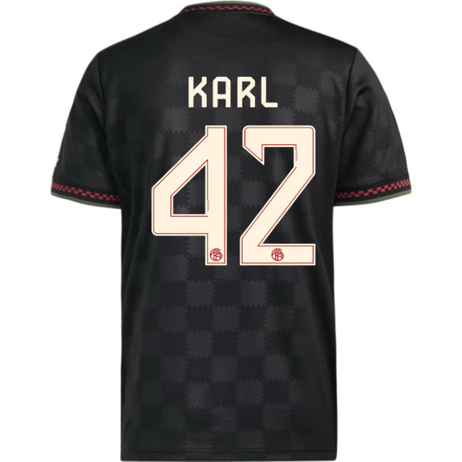 2025/26 Lennart Karl #42 Third Men's Soccer Jersey