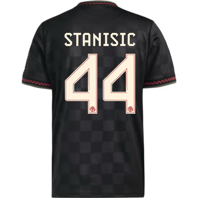 2025/26 Josip Stanisic #44 Third Men's Soccer Jersey