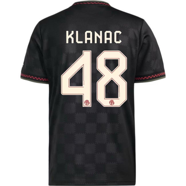 2025/26 Leon Klanac #48 Third Men's Soccer Jersey