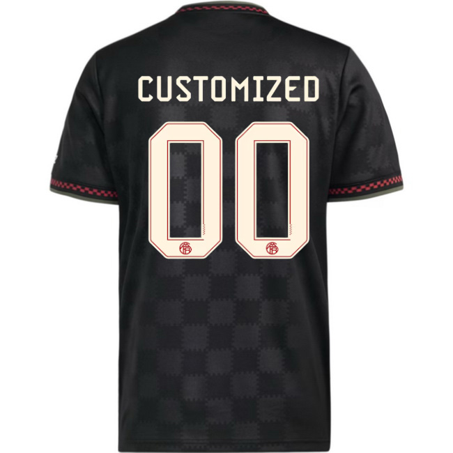 2025/26 Customized C #00 Third Men's Soccer Jersey